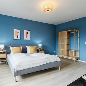  Apartment Homie Badgasse - Fewos Am Main Mit Dachterrasse & Fahrradgarage